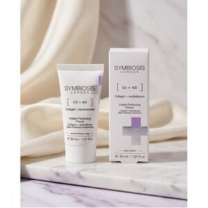 Symbiosis London Instant Perfecting Primer Collagen Isododecane‎ 30ml 1.01oz NIB